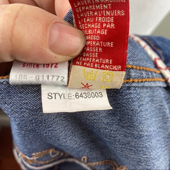 Eckōred Denim Jacket Size S - Picture 6 of 8